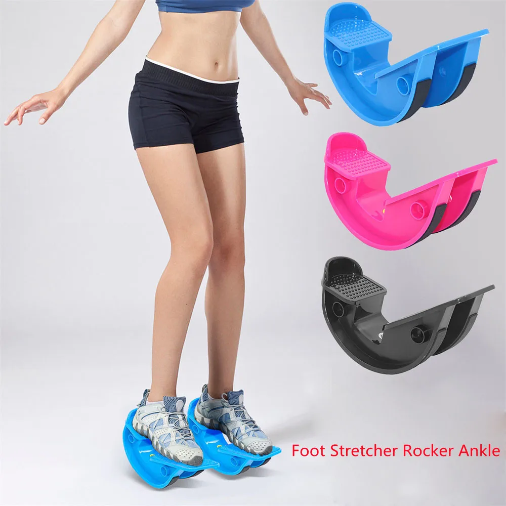 Foot Stretcher Rocker Ankle Stretch Board For Achilles Tendinitis Muscle Calf Fitness Equipment Massage Auxiliaryboard | Спорт и