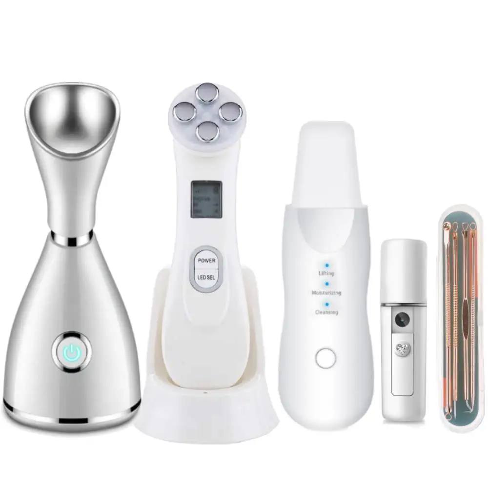 

Нано-распылитель для лица, светодиодный аппарат для мезотерапии, устройство для очистки кожи, удаления черных точек, очистки лица