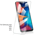 Защитное стекло 9H для Samsung Galaxy A51, A71, A50, Защита экрана для Samsung A70, A50, стеклянная пленка 2.5D, закаленное стекло на A51 71