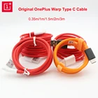 Кабель зарядный Oneplus 8 8pro 7T 7 Pro 6T 6 5T 5 Mclaren, 1 м 1,5 м 2 м 3 м 6A