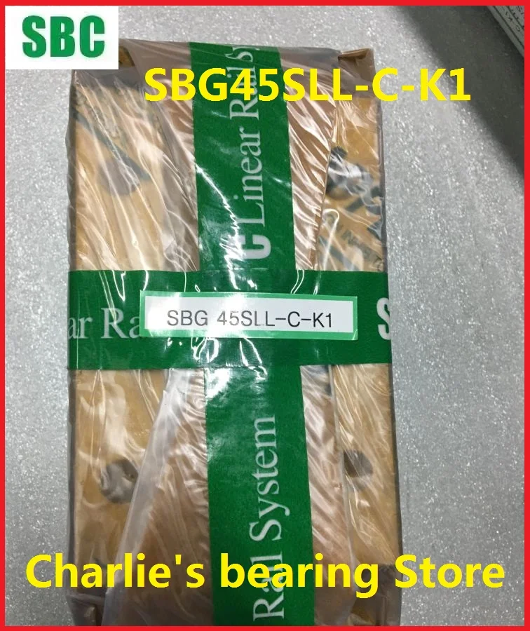 1 шт. 100% новый корейский SBC линейный направляющий подшипник скольжения SBG45SLL для