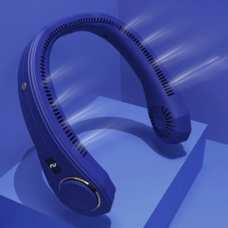 

Hanging Neck Fan Portable Charging Handheld Student Lazy Hanging Neck Small Mini Net Electric Fan Portable Air Conditioner