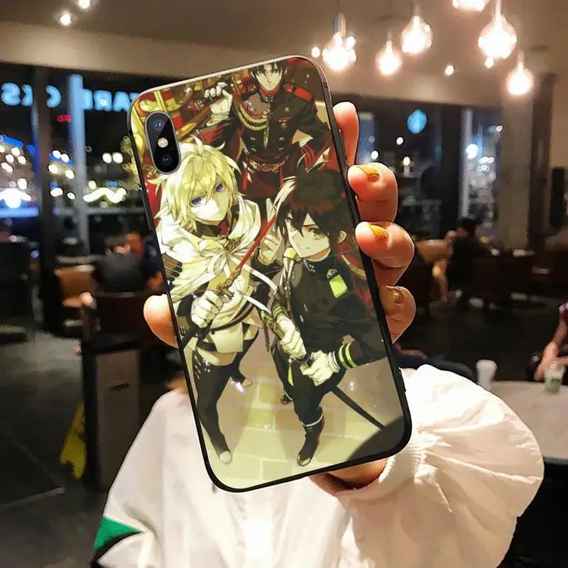 

Anime Seraph of the end Phone Case for iPhone 11 12 pro XS MAX 8 7 6 6S Plus X 5S SE 2020 XR