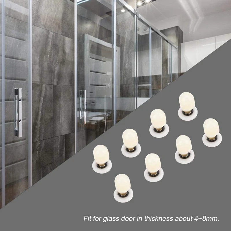 8 шт. сменные ролики для душевой двери 23 мм|Душевые двери| |