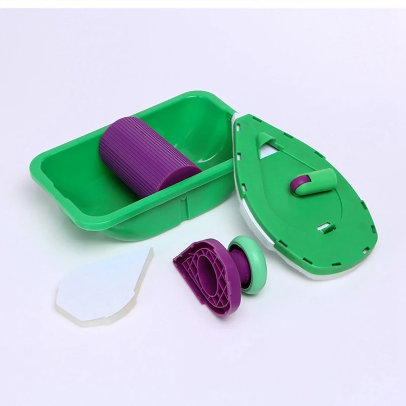 9 шт./компл. набор губчатых накладок на валик для рисования домашняя кисть