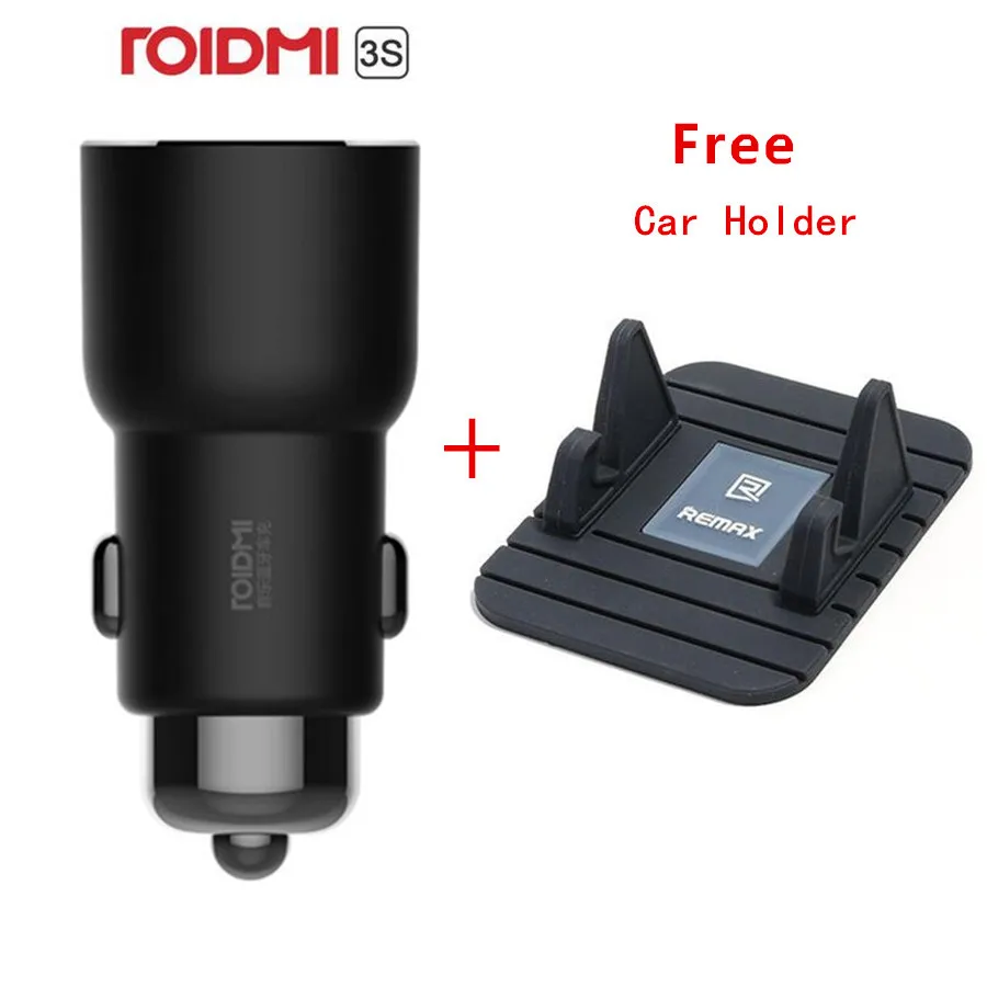 Оригинальное автомобильное зарядное устройство ROIDMI 3S Bluetooth 5 в 3 4 А музыкальный