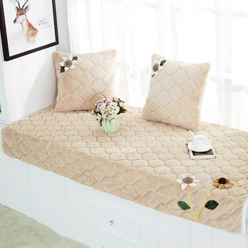 1 шт. креативный плюшевый супер мягкий защитный чехол для дивана чистый цвет