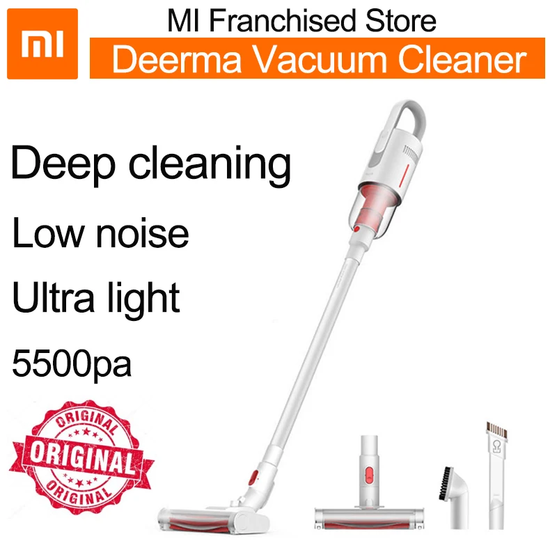 Автоматический вертикальный ручной пылесос Xiaomi Deerma VC20 Аккумуляторный аспиратор