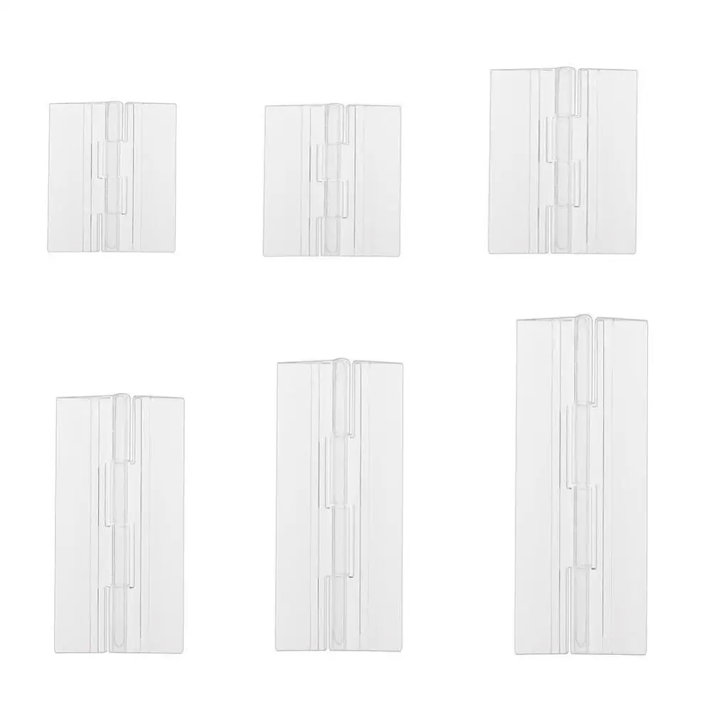 

Plastic Folding Hinges Transparent Plexiglass Hinge Clear Durable Acrylic K8Z4