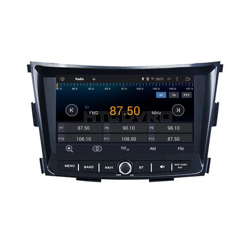 YMODVHT 8 дюймов 4G Восьмиядерный Android 9 0 7 1 автомобильный dvd-плеер для Ssangyong Tivoli 2015-GPS