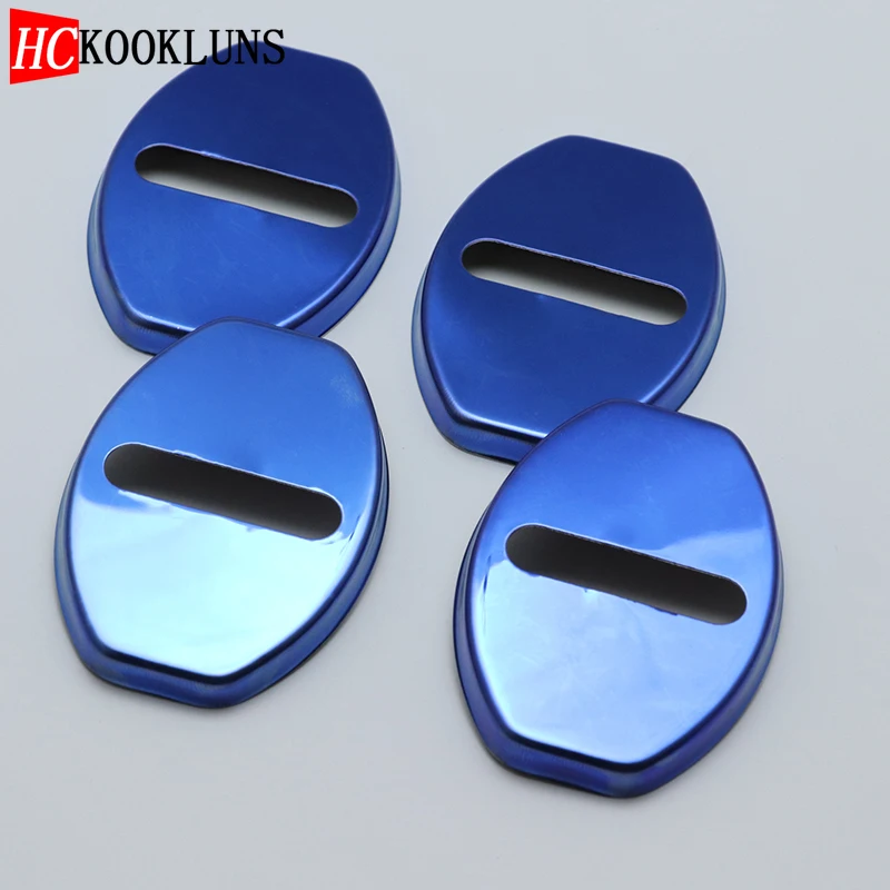 4 шт. авто чехол стальной дверной замок Пряжка Защитный для Volkswagen SE TDT Magotan passat B6 B7 B8