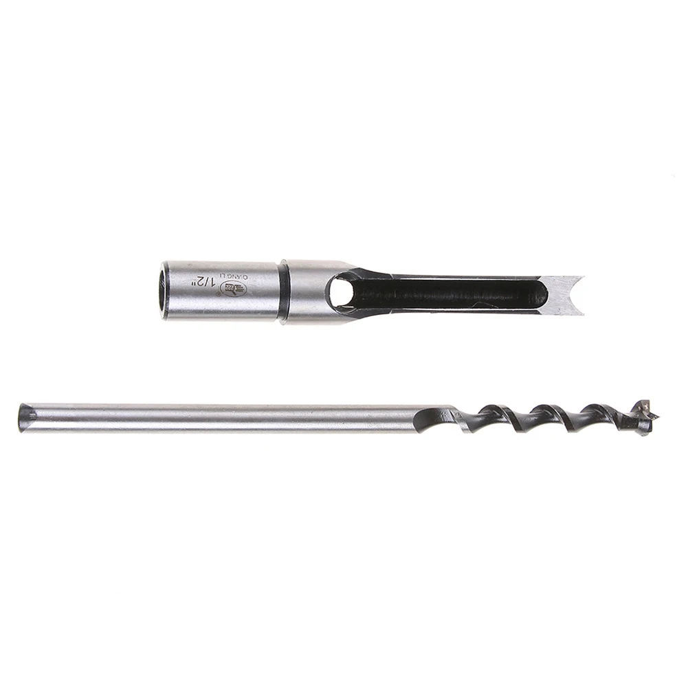 

4pcs Woodworking Square Hole Wood Mortise Mortising Chisel Kit Hole Cutter Core Drill Bits Set 6mm 10mm 13mm 16mm