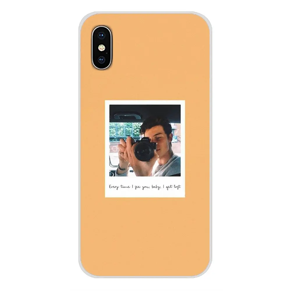 images 3 Мягкий прозрачный чехол для samsung A10 A30 A40 A50 A60 A70 Galaxy S2 Note 2 3 Oneplus 3t 5T 6T Шон Мендес Новинка Fundas - Цвет: images 3