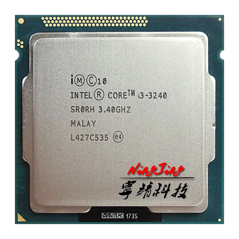 Двухъядерный процессор Intel Core i3-3240 i3 3240 3 4 ГГц 3M 55 Вт LGA 1155 10 шт./лот - купить по