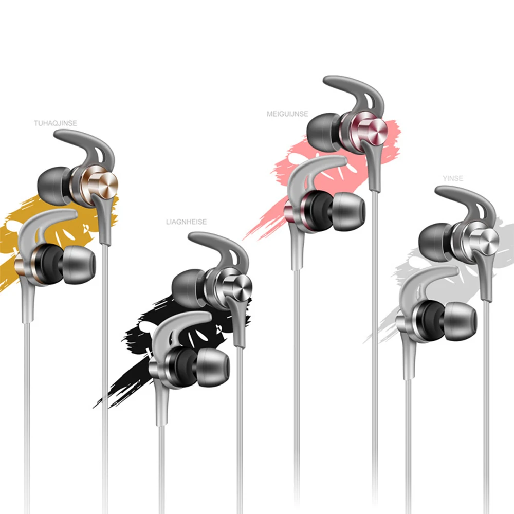 FDBRO наушники вкладыши цинковые из сплава HiFi для телефона металлические капельки
