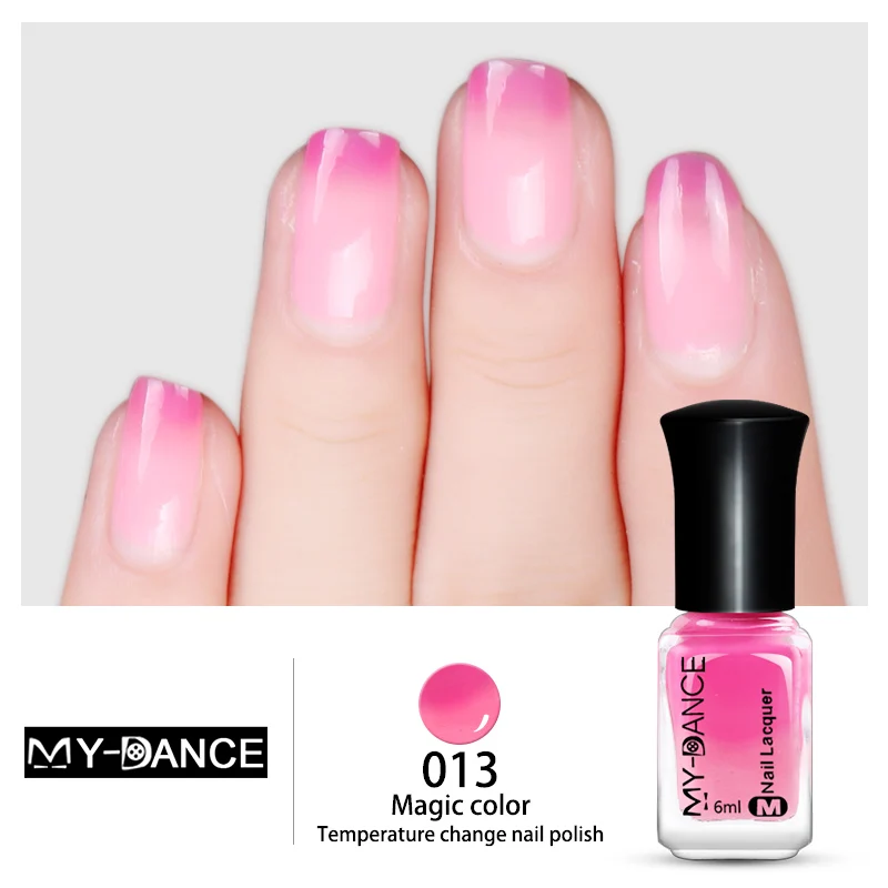 Горячая водная Температура Изменение цвета лак для ногтей нетоксичный