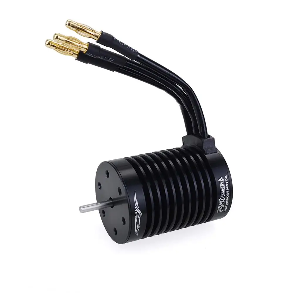 

Waterproof F540 3300KV 4370KV Brushless Motor w/ 60A ESC for Traxxas Axial Redcat HSP 1/10 RC Truck Monster Buggy Off-road Car