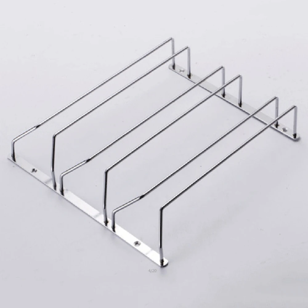 3 ряда Нержавеющая сталь вина Стекло es держатель бокал стойку Кухня бар