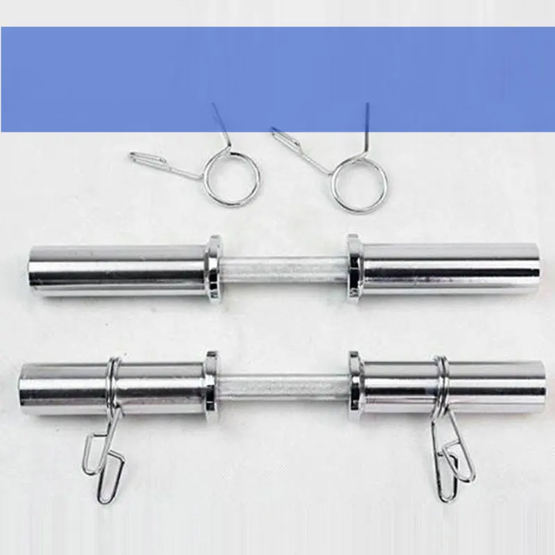 

50mm Large Hole Olympic Standard Hand Bell, Total Weight 27KG Dumbbell Set: 8*2.5KG Plates & 2*3.5KG Bars