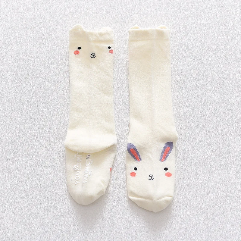 

Cute Baby Anti-Slip Socks Boy Girl Fashion Stockings Cartoon Cotton Animal Long Tube Sock NewBorn Infant