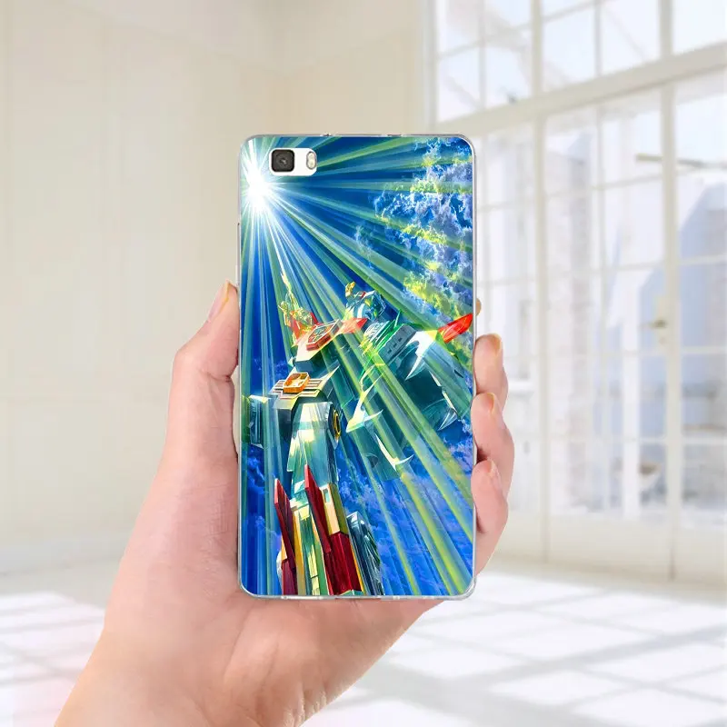 Voltrons Legendary Defender Мягкий ТПУ Прозрачный мобильный телефон чехол для Huawei P8 P9 P10 P20 P30