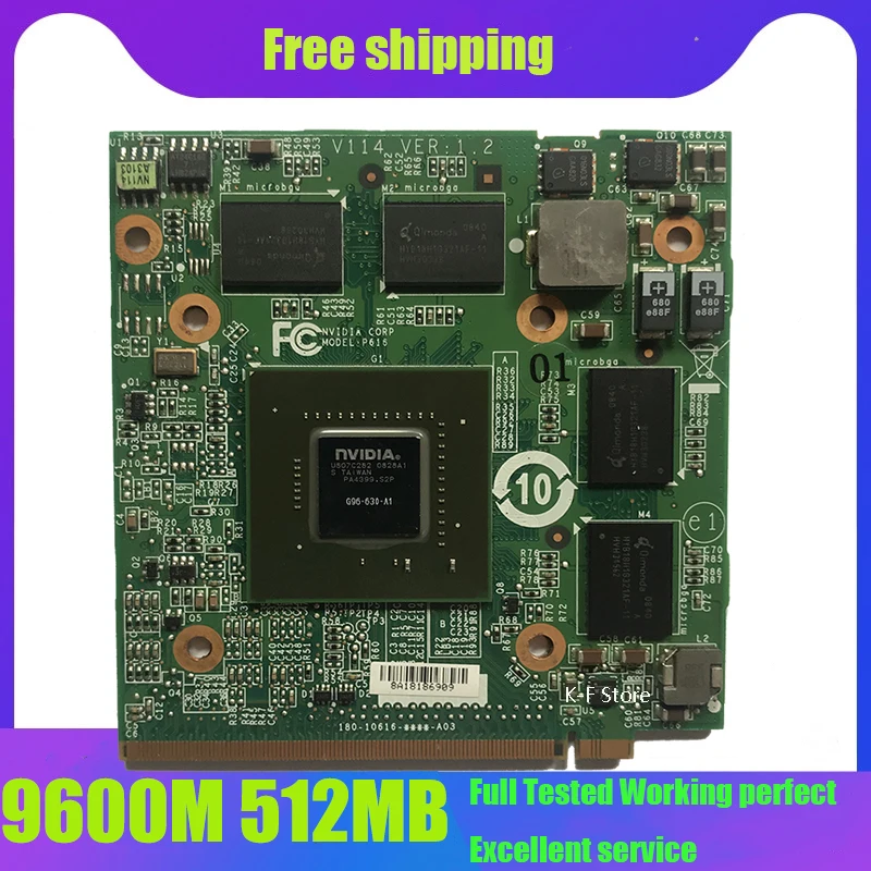 Оптовая продажа для Acer Aspire 4930 6920 6930 7720 8730 ноутбук nVidia GeForce 9600 м GT G96 630 C1 MXM