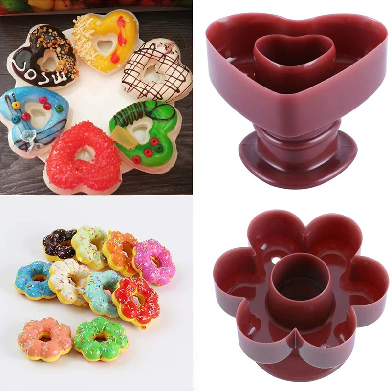 

Food Grade Donut Mold Diy Cake Mould Fondant Decor Dessert Doughnut Donut Maker Cutter For Bakery Baking Tool Kitchen Gadget