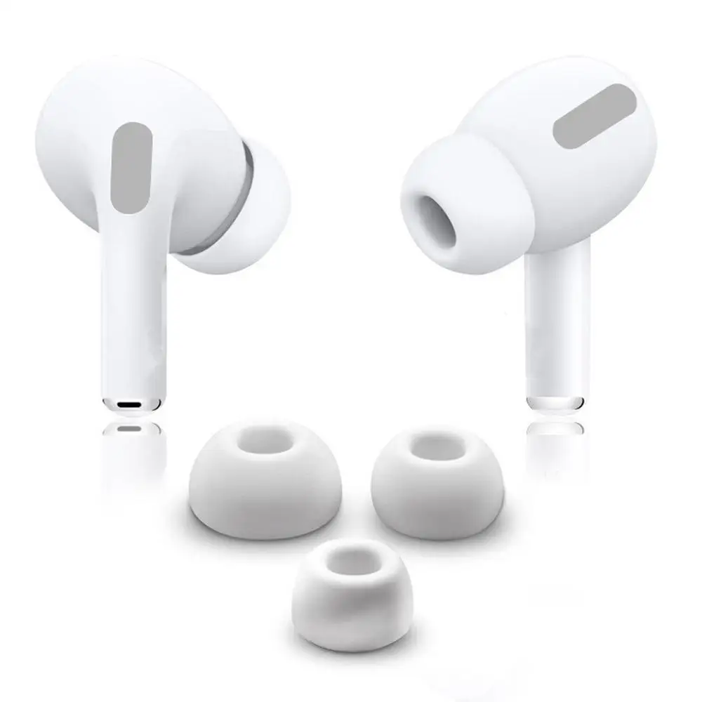 Противоскользящие беруши для Apple AirPods Pro силиконовый чехол наушников наконечники