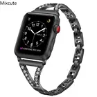 Ремешок для apple watch 5 44 мм 42 мм 40 мм 38 мм из нержавеющей стали iwatch band series 4 3 2 1 iphone часы браслет металлический женский браслет