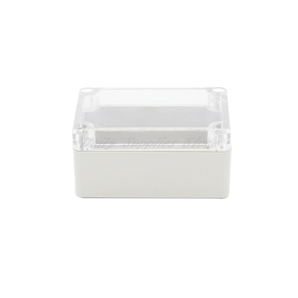 

1pcs 100x68x50mm Plastic case Security power supply case Transparent instrument case Outdoor wiring waterproof box