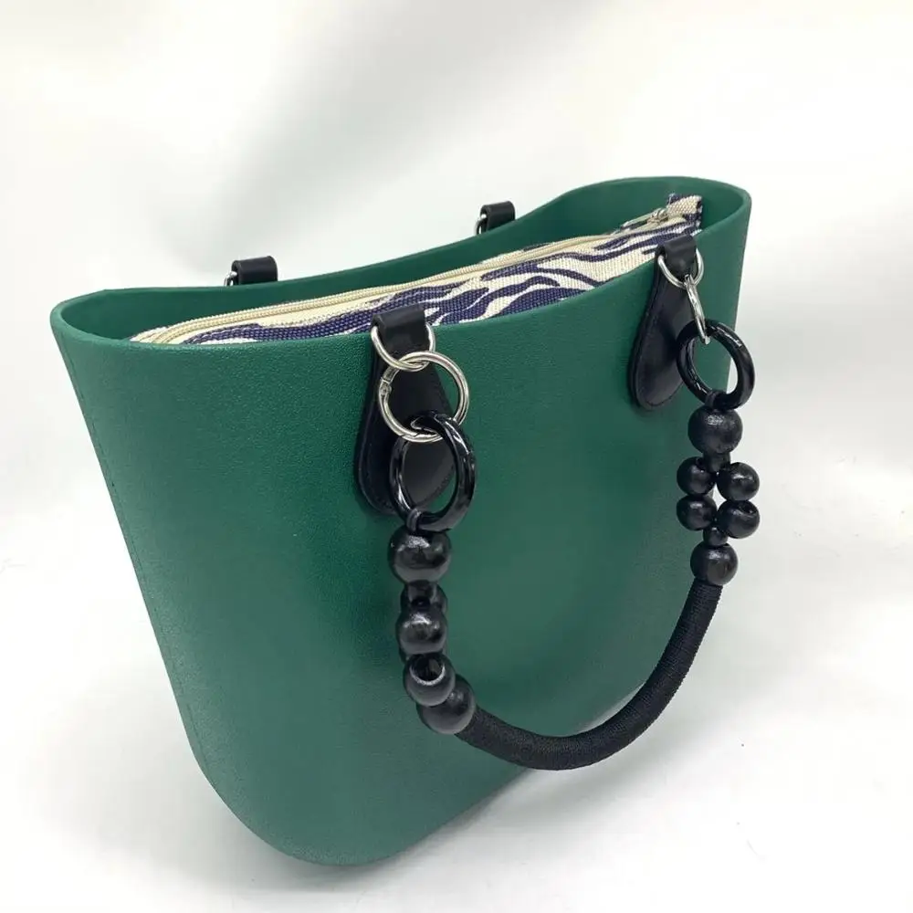 Внутренний карман на молнии для Obag вставка из холщовой ткани с водонепроницаемым