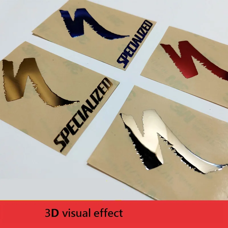 3D визуальный эффект световая наклейка для дорожного велосипеда велосипедная Рама Sagan для езды на велосипеде наклейка, золото/серебро