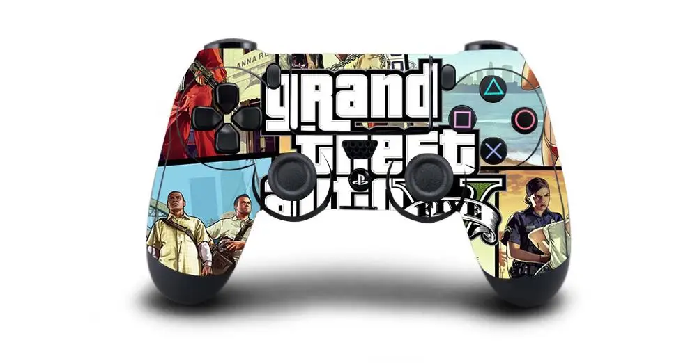 Grand Theft Auto V GTA 5 Защитная Наклейка на чехол для PS4 контроллера Playstation 4 Pro Slim Decal
