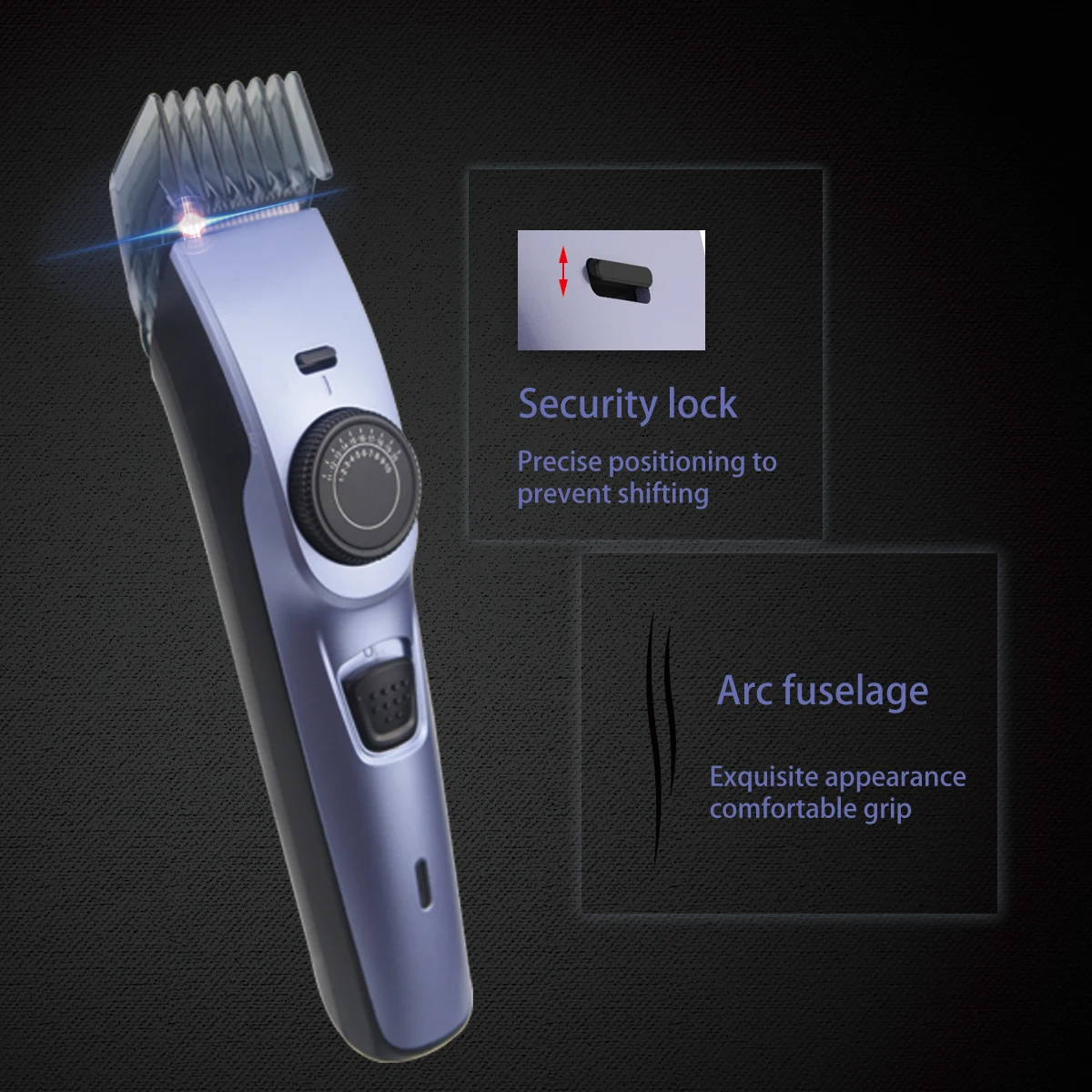

2021 New Arrival USB Wireless Hair Clipper Rechargeable Men Electric Hair Cut Machine