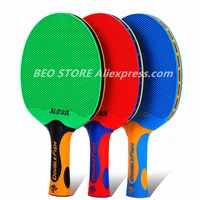 double fish plastic table tennis racket concave mesh rubber super light double fish ping pong bat rracket