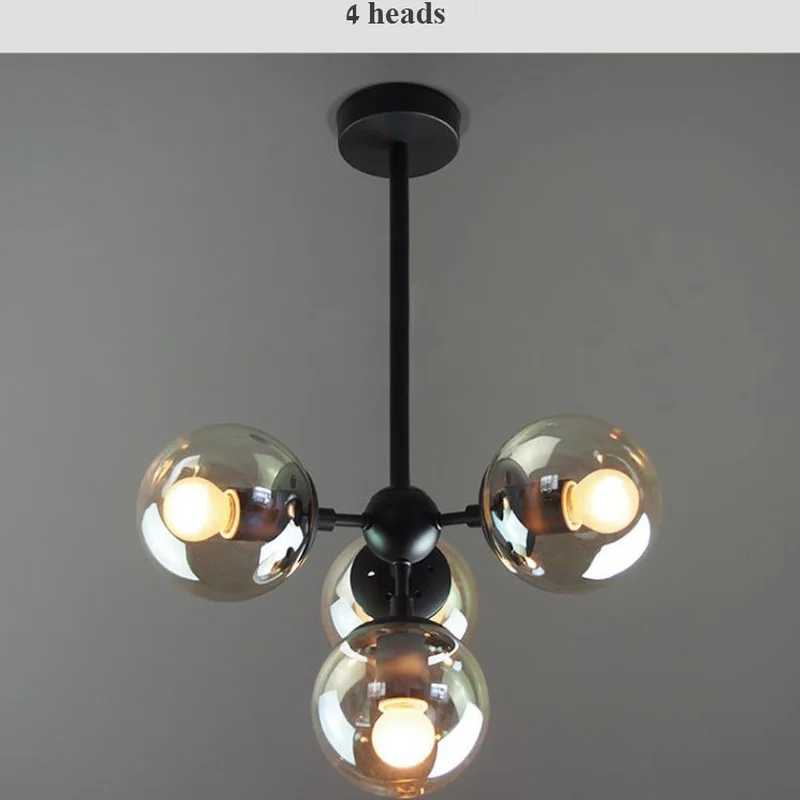 Винтажная круглая Подвесная лампа в стиле индастриал потолочный светильник лофт