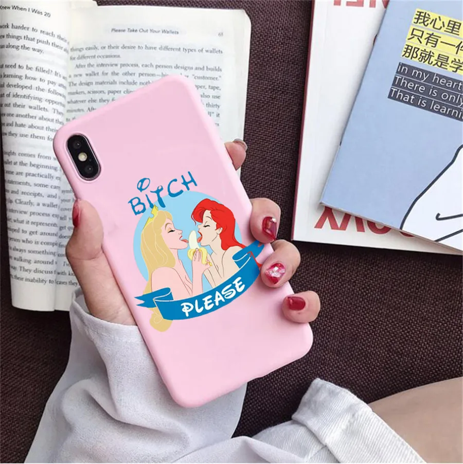 Чехол для телефона Un bitch please con las princesitas Disneys для huawei p30 p30 lite p20 p10 mate 20 pro 10 lite honor 20 9 10 lite - Цвет: FHSR-23474