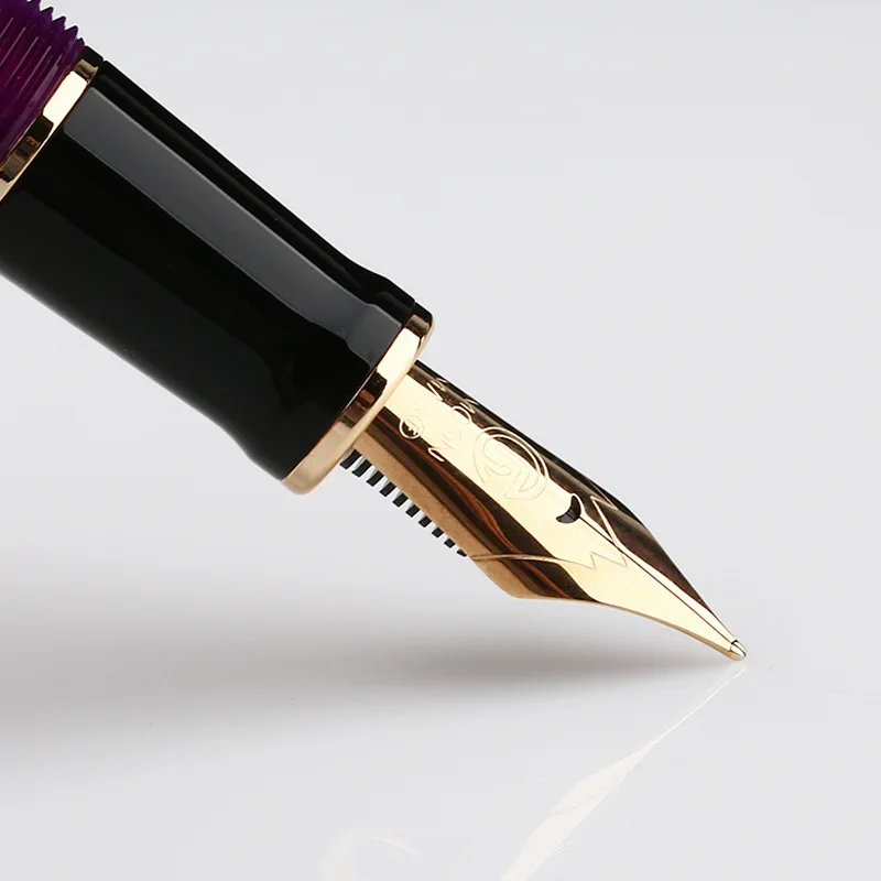 Новая авторучка Moonman M600S Celluloid F Nib с конвертером Отличная модная офисная в подарок