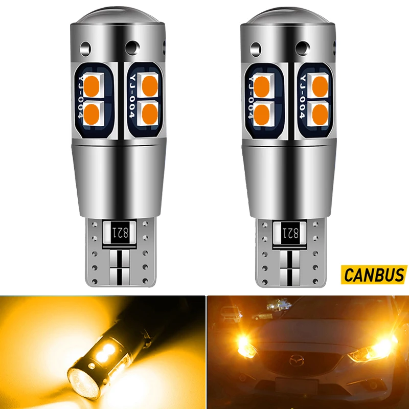 2 шт. T10 194 168 W5W Светодиодная лампа Canbus без ошибок светодиодный светильник s для Nissan