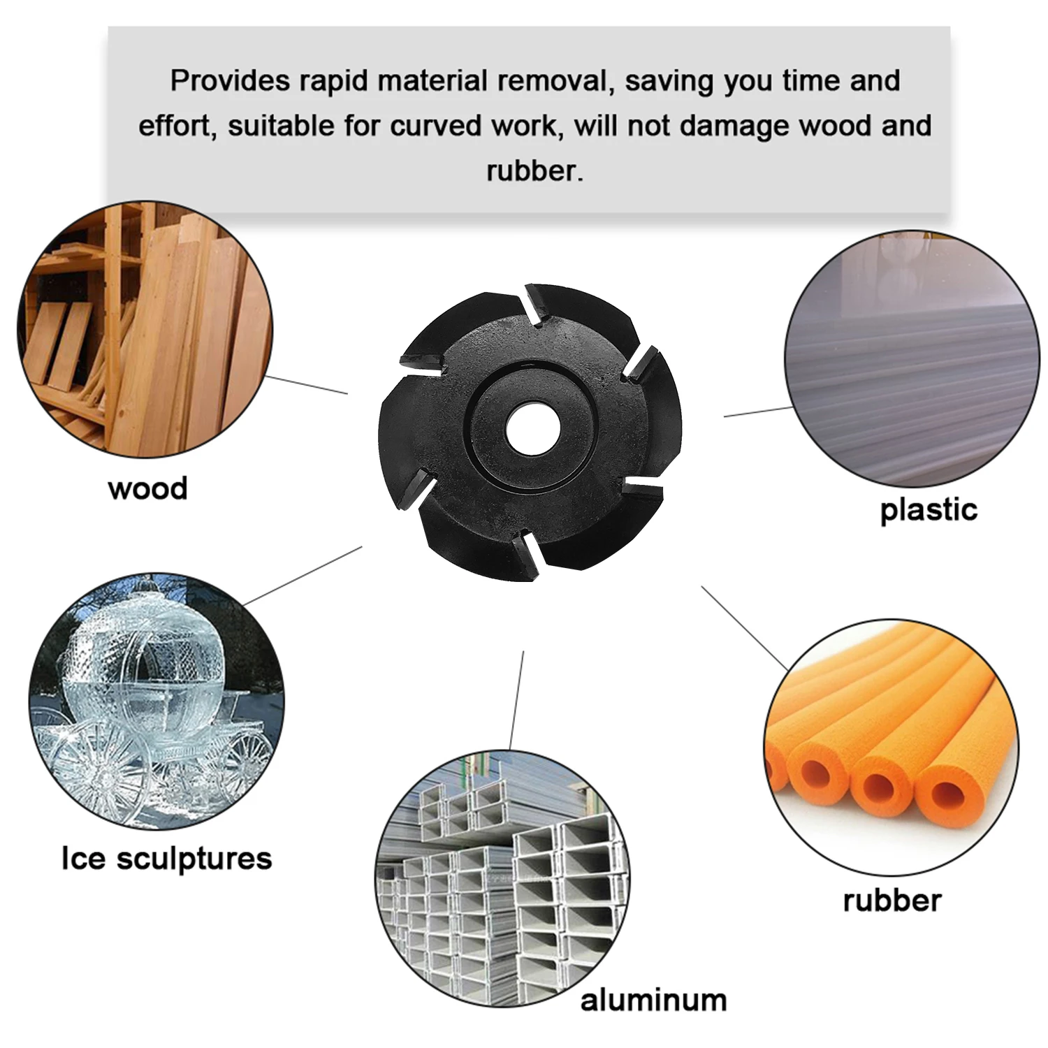 Резьба по дереву резьба 4/6 зубов диаметр 90 мм деревообрабатывающий фрезерный