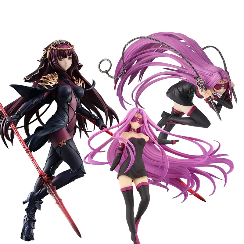 Bandai Подлинная Fate/Zero Rider Lancelot Medusa Tohsaka Rin Katsushika Hokusai фигурка модель игрушки орнамент