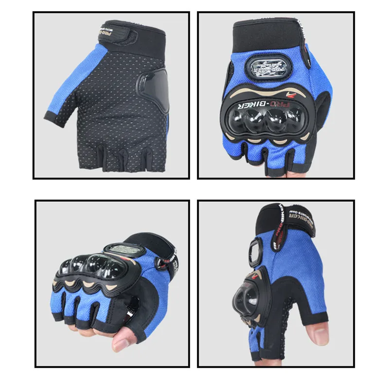 Мотоциклетные перчатки для мужчин и женщин дышащие противоскользящие езды на