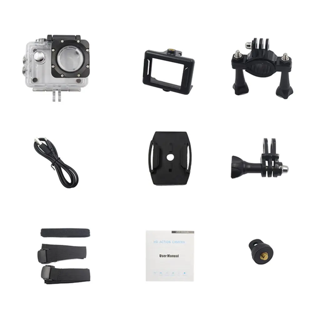 100% Originele SJCAM SJ4000 AIR Actie камера Full HD Allwinner 4K 30FPS wifi 2 0 &quotScherm Mini Helm водонепроницаемая