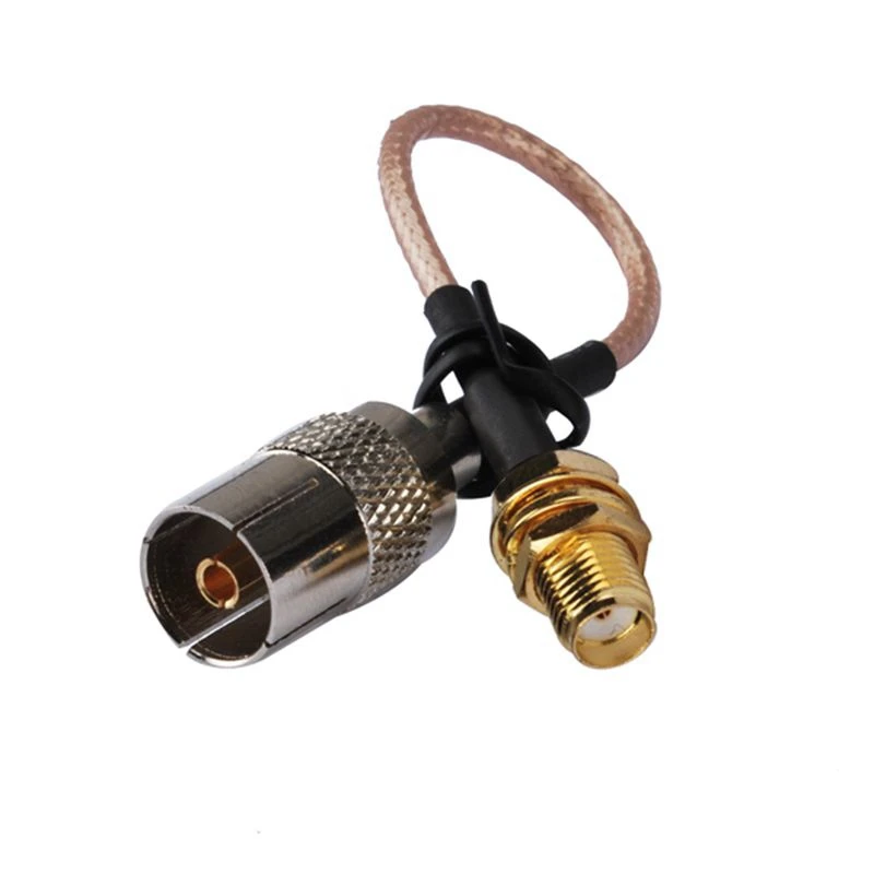 Superbat SMA разъем перегородки к телевизору прямой гнездовой кабель отрезок RG316 10 см