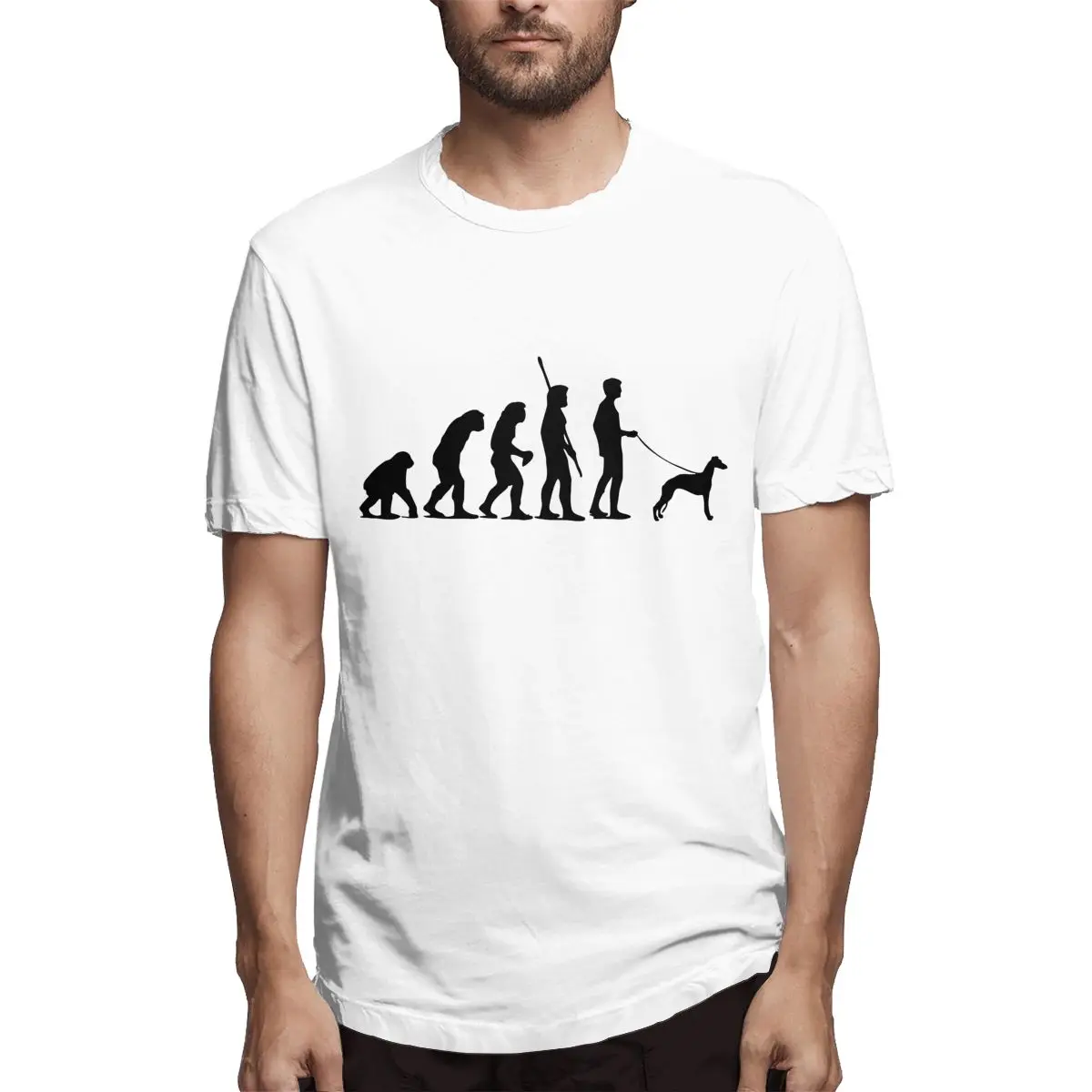 

Evolution Of Man Men's T Shirts Leisure Tees Short Sleeve Round Neck T-Shirts 100% Cotton Gift Clothing