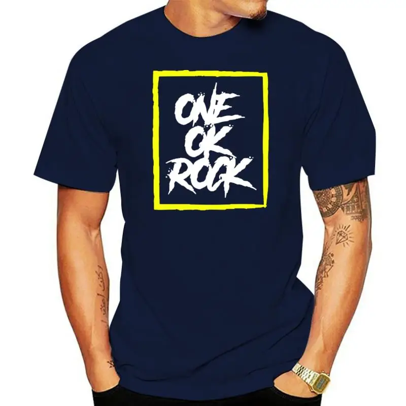 

One Ok Rock Popular T Shirt Boyfriend Men T Shirt Cotton Crewneck Plus Size Short Sleeve Custom Men T-shirt
