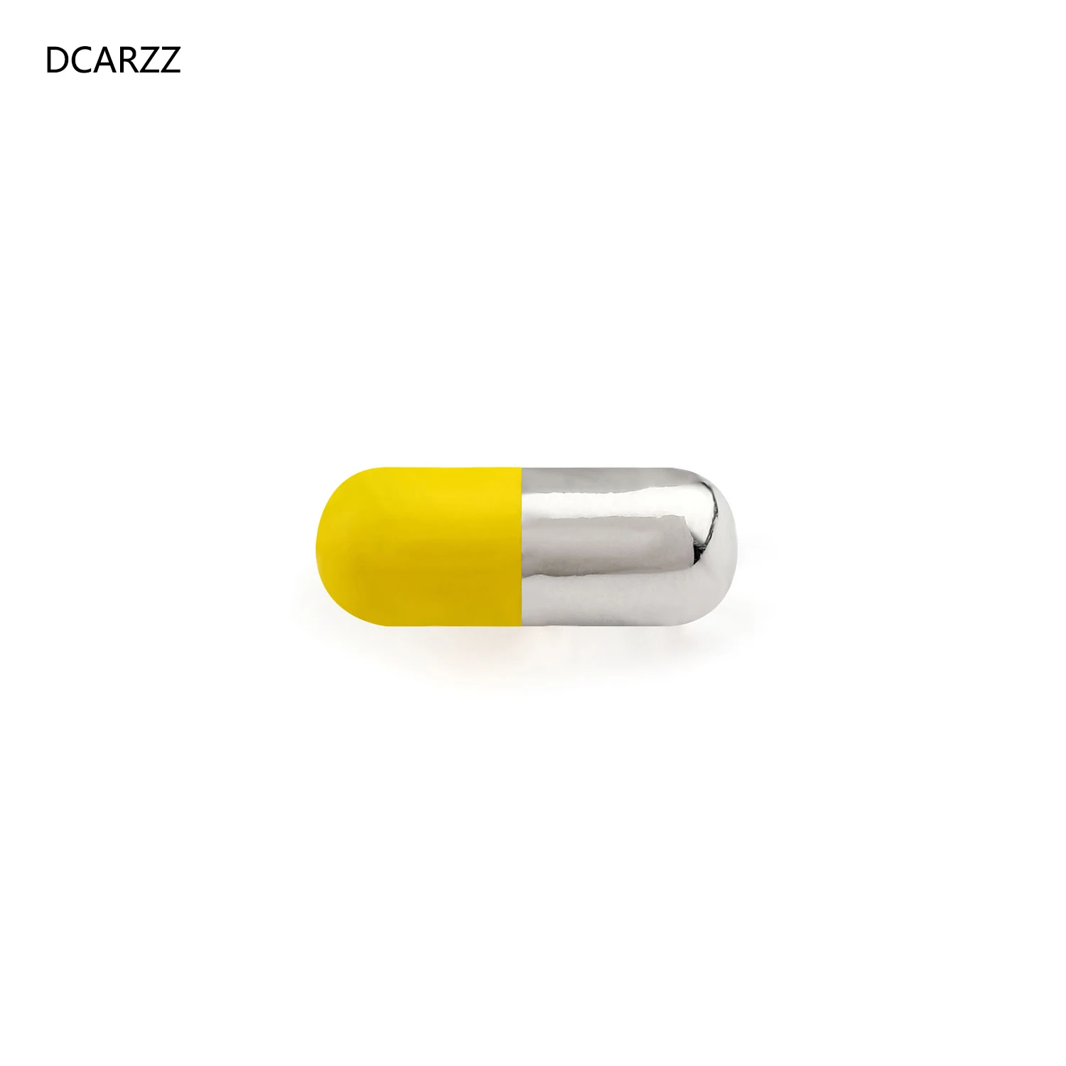 

DCARZZ Pill Capsule Pin Brooch Medical Trendy Jewelry Accessories Nurse/Doctor/Graduation Students Red Yellow Pins Women Gift