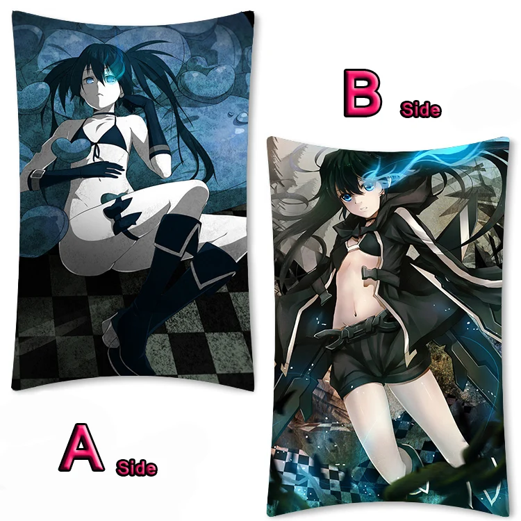 Аниме BLACK ROCK SHOOTER Yu Koutar обнимающая подушка для тела чехол с мультяшным принтом