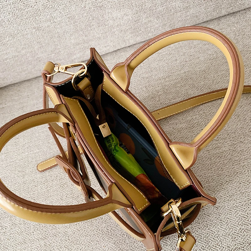 

Small Black Brand Designer PU Leather Crossbody Bags for Women 2021 Simple Totes Shoulder Bag Lady Luxury Handbags and Purses