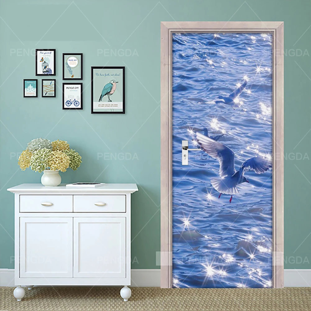 3D-печать художественная наклейка изображение чайки домашнее украшение